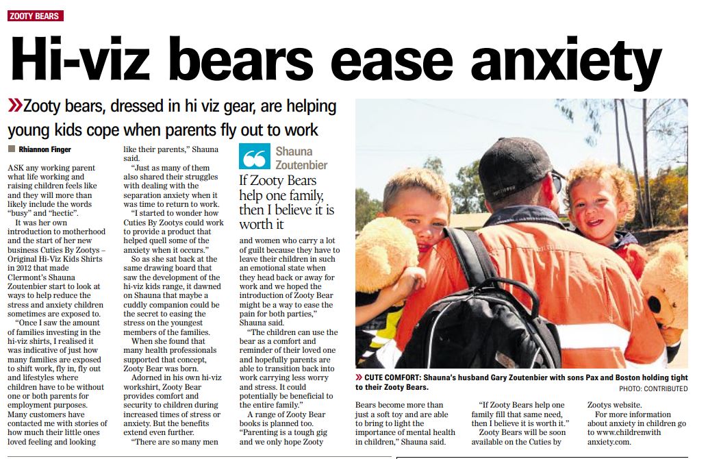 Hi Viz Bears ease anxiety