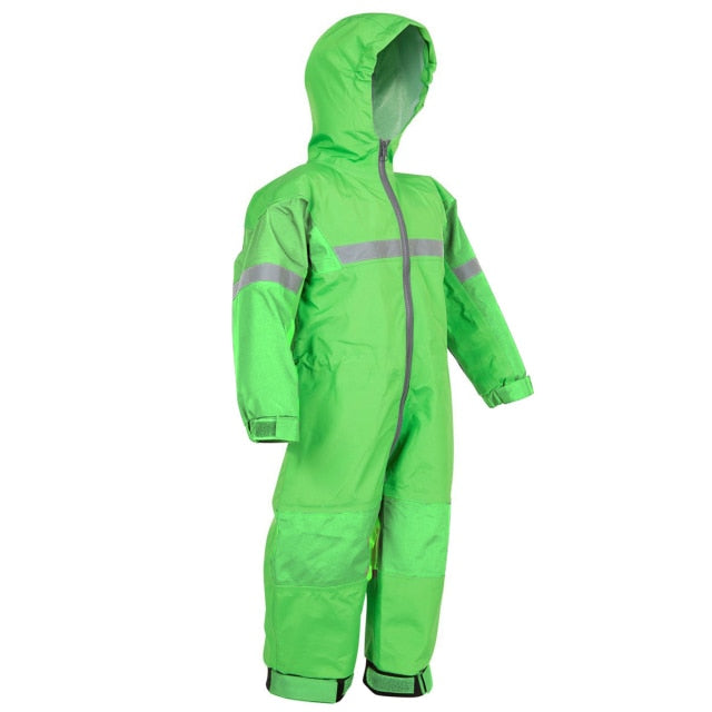 Kids One Piece Coverall suit Green